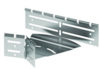 Угол для лотка горизонтальный изменяемый 0-45град. 600х80 СРО  360608