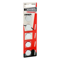 Элемент питания литиевый CR2025 3В BP-5 (блист.5шт) ЭКОНОМОВЪ EcoCR2025_BP5