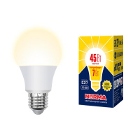 Лампа светодиодная LED-A60-7W/3000K/E27/FR/NR Norma 7Вт матовая 3000К тепл. бел. E27 (упак. картон)  UL-00005619