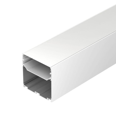 Профиль LINE-S-7575-3000 WHITE алюм. L3000  041860