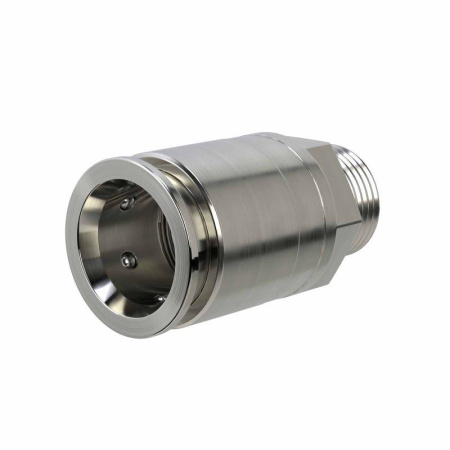 Муфта труба-коробка d16мм IP66/IP67 М16х1.5 нержавеющая сталь AISI 303  6111-16X