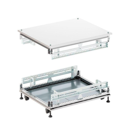 Крыша основание сплошные IT-CQE 800х1000 RAL7035  RGIT810S
