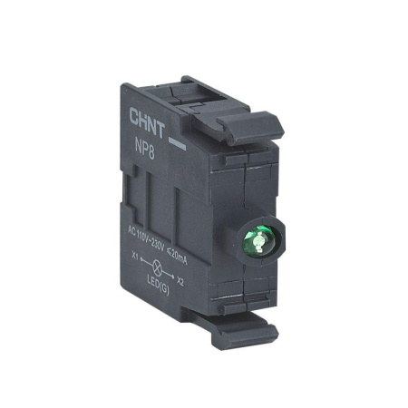 Элемент светодиодный для NP8 AC 110-230В (R) зел.  667534