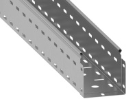 Лоток листовой перфорированный 100х100 L2000 сталь 1.0мм гор.оцинк.  STP.1010.2010.HDZ