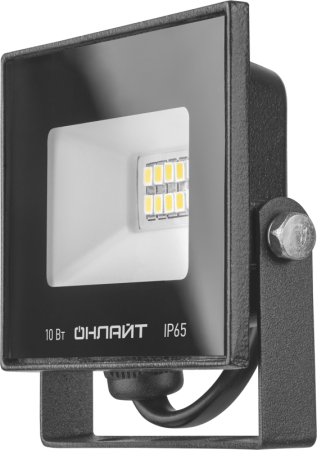 Прожектор светодиодный 71 688 OFL-10-6K-BL-IP65-LED 10Вт 6000К IP65 800лм черн.  71688