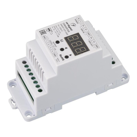 Конвертер SMART-K39-DMX (12-24В 0/1-10V DIN) металл  028412