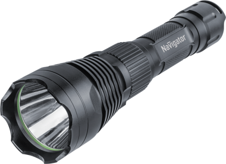 Фонарь аккумуляторный профессиональный 61 092 NPT-P02-18650 CREE LEDх10Вт аккум. Li-ion 2.4А.ч алюм.  61092