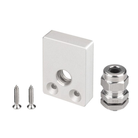 Заглушка ARH-FLOOR27-H28-SIDE с отверстием металл  038702