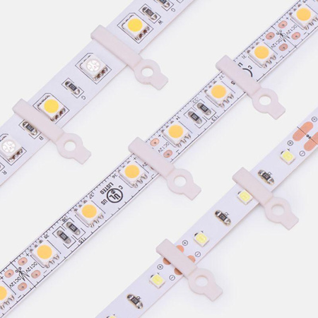 Клипса монтажная для LED ленты 8мм с влагозащитой (уп.50шт)  144-097