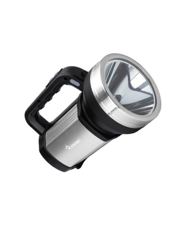 Фонарь-прожектор аккумуляторный ручной 10Вт LED Li-ion 18650 9600мА.ч корпус анодир. алюм. ABS-пластик шнур-адаптер от 220В плечевой ремешок  KOC900Lit