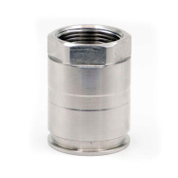 Муфта труба-коробка d32мм IP66/IP67 М32х1.5 внутренняя резьба нержавеющая сталь AISI 303  6112-32X