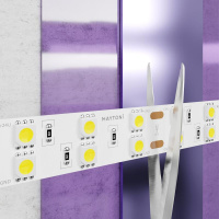 Лента светодиодная 24В 5050 28.8Вт/м 3000К IP20 15мм (уп.5м)  20034