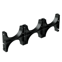 Кластер тройной для двустен. труб d90мм  025903