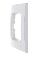 Рамка 1-м Karina горизонт. жемчуж./бел. перламутр  707-3000-146