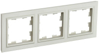 Рамка 3-м BRITE РУ-3-БрКр беж.  BR-M32-K10