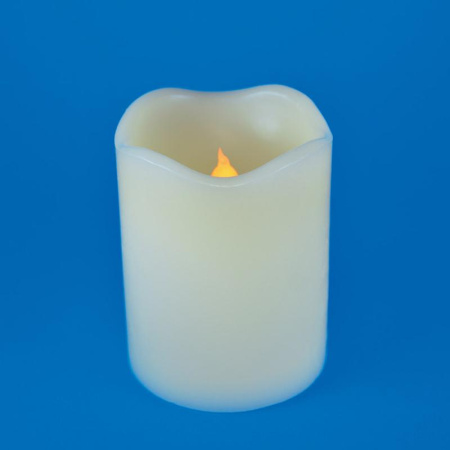 Фигура ULD-F061 WARM WHITE CANDLE "Свеча" на батарейках CR2032 (в/к) 1 LED тепл. свет  UL-00008622