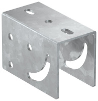 Держатель потолочный поворотный усиленный 50х70 сталь 4мм HDZ  CLM51D-DR-50-70-40-HDZ