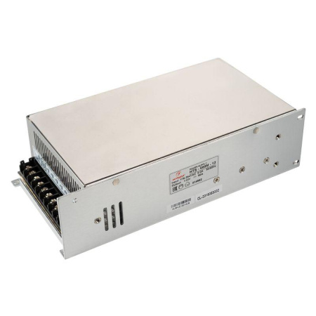 Блок питания HTS-600M-12 12В 50А 600Вт IP20 сетка 3 года  014982