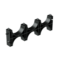 Кластер тройной для двустен. труб d50мм  025050