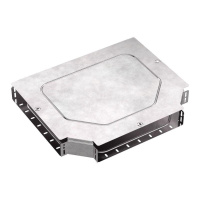 Ответвитель для лотка Т-образ. 400х80 Стандарт с крышкой  PR16.0632