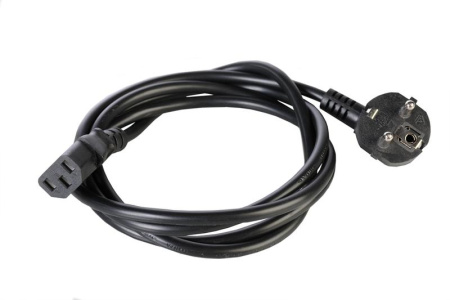 Шнур питания IEC 60320 C13/EU-Schuko 10А/250В 3х1.0 дл.3м с заземл. (R-10-Cord-C13-S-3)  1326659