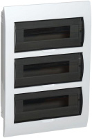 Корпус встраиваемый ЩРВ-Пк-45 Krepta 3 IP41 пластик. бел.  MKP12-V-04-45-41