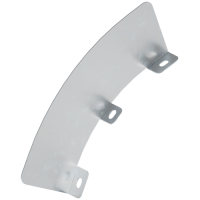 Перегородка SEP для углов CD 45 H100 в комплекте с крепеж. элементами  SSD41000K