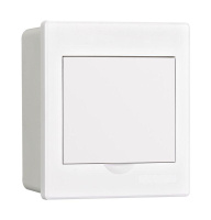 Корпус навесной дв. 1 ряд 4 мод. IP41 ЩРН-П пласт. бел. 31084DEK