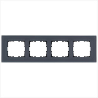 Рамка 4-м G-Glass стекло маренго  G1004GC