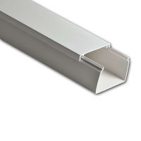 Кабель-канал 60х40 L2000 пластик бел.  РКК-60х40