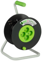 Удлинитель на пластик. катушке 4х15м без заземл. KAT-2x0.75-15m Greenline ПВС 2х0.75  Б0065052