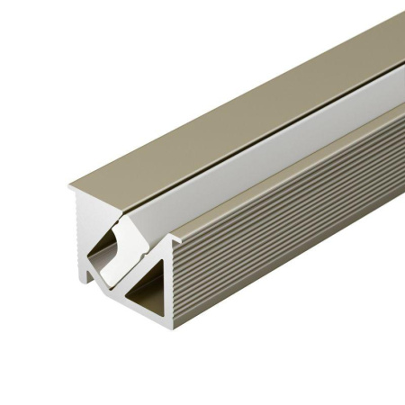 Профиль SL-BEVEL-H10-F14-2000 ANOD OLIVE GREY 2м алюм.  038200