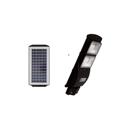Светильник ULV-M42S-60Вт/4000К/SOL SENSOR IP65 BLACK консольный на солнечной батарее с датчиком движения и освещенности  UL-00007719