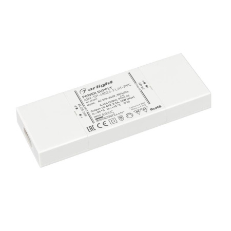 Блок питания ARV-SP-48024-FLAT-PFC 48В 0.5А 24Вт IP20 пластик  052079