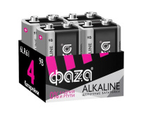 Элемент питания алкалиновый "крона" 6LR61 9В Alkaline Pack-4 (уп.4шт)  5030602