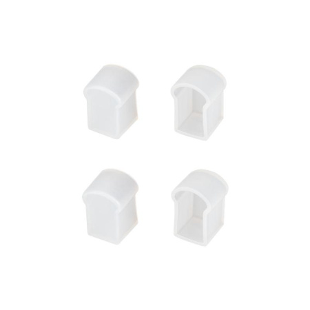 Заглушка WPH-FLEX-0817-SIDE WHITE глухая силикон  040852