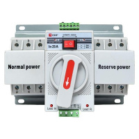 Устройство автоматического ввода резерва АВР 3п C 25А 400В MCB PROxima  ats-mcb-25c-3p-pro
