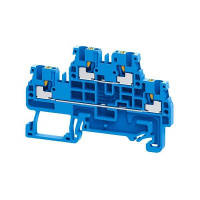Клемма 2х-ярусная push-in OptiClip CPDL-2.5-2L-I-BU син.  331863 Клемма 2х-ярусная push-in OptiClip CPDL-2.5-2L-I-BU син.  331863
