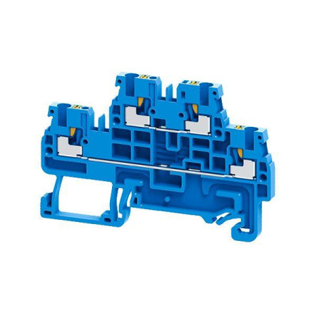 Клемма 2х-ярусная push-in OptiClip CPDL-2.5-2L-I-BU син.  331863