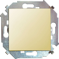 Переключатель проходной 1-кл. СП  15 16А IP20 винтов. зажим механизм сл. кость  1591201-031