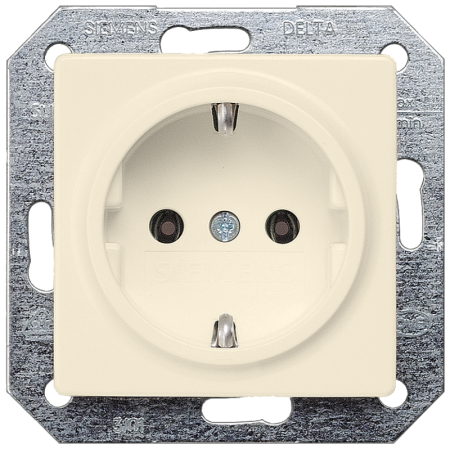 Розетка 1-м СП 16А IP20 250В Schuko бел.  5UB1551