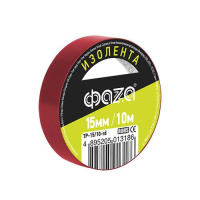 Изолента ПВХ 15мм (рул.10м) красн.  5013186