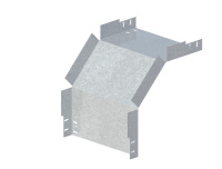 Угол для лотка внешний 90град. 400х65 сталь 0.7мм ЛМс-90Н цУТ2.5 оцинк. СОЭМИ Н0122330416