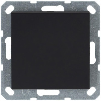 Заглушка черн. матовый soft touch  G8001PB