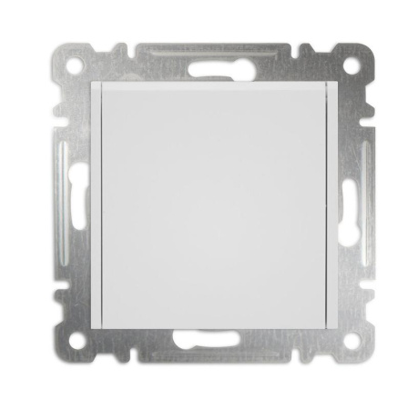 Розетка 1-м СП Karea 16А IP20 с заземл. с крышкой механизм бел.  57001029