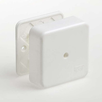 Коробка универсальная для кабель-каналов 80х80х25 IP40  65005