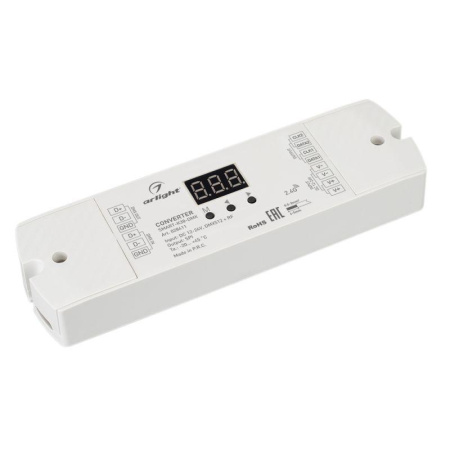 Конвертер SMART-K38-DMX (12-24В SPI 2.4G) (IP20 пластик)  028411