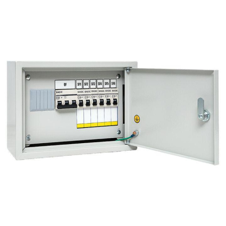 Щит осветительный ОЩВ с авт. выкл. 3п 1х63A 1п 6х16A  oshv-63-6