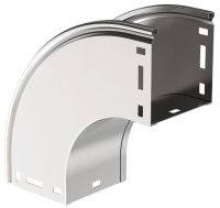 Угол для лотка плавный 90град. 100х100 В20 ESCA  CPV41-0-90-100-100