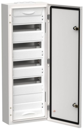 Корпус металлический ЩРн-60 (1х60) 835х310х140 IP54 бел. (одна дверь) TITAN 5  TI5-50-N-060-54